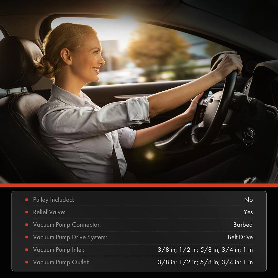 Bomba de vacío mecánica para Ford E-350 Club Wagon 04-05 E-350 Super Duty 04-10 Foto 2 de 4