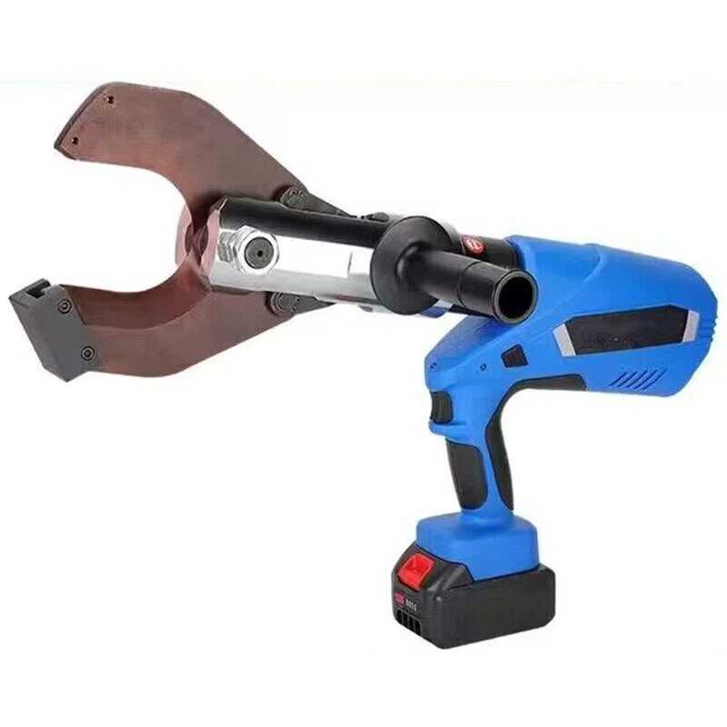 Electric Hydraulic Cable Cutter Fast Cutting Portable Large Cable Scissors 120KN