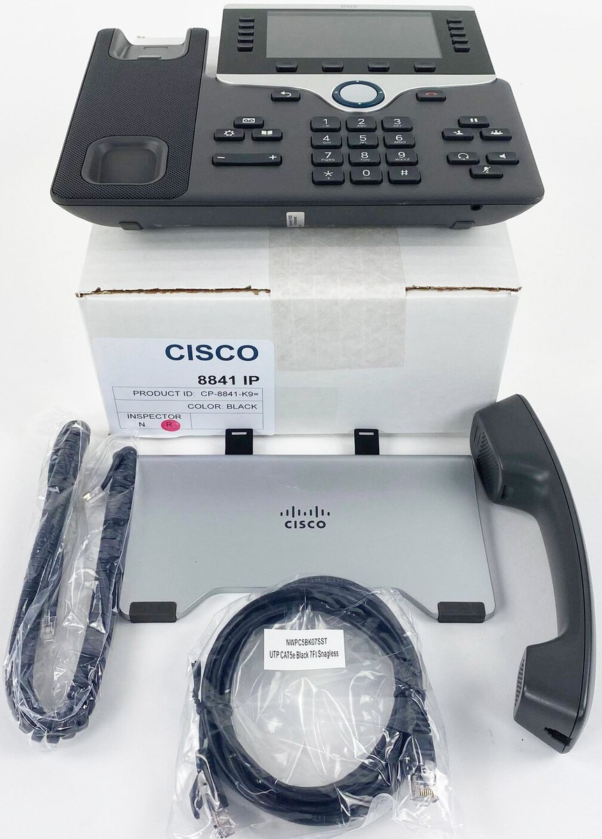 Cisco 8841 IP Phone (CP-8841-K9=) - Refurbished - Bulk | eBay Cisco 8841 IP Phone (CP-8841-K9=) - Refurbished - Bulk | eBay