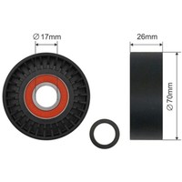 NTY Spannrolle Keilrippenriemen FüR Toyota Corolla Verso Zer_ Zze_ R1_ 1.8