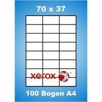 Xerox Etiketten 70X37Mm Adressaufkleber 70X37 003R97408 100 Blatt Din A4 70G
