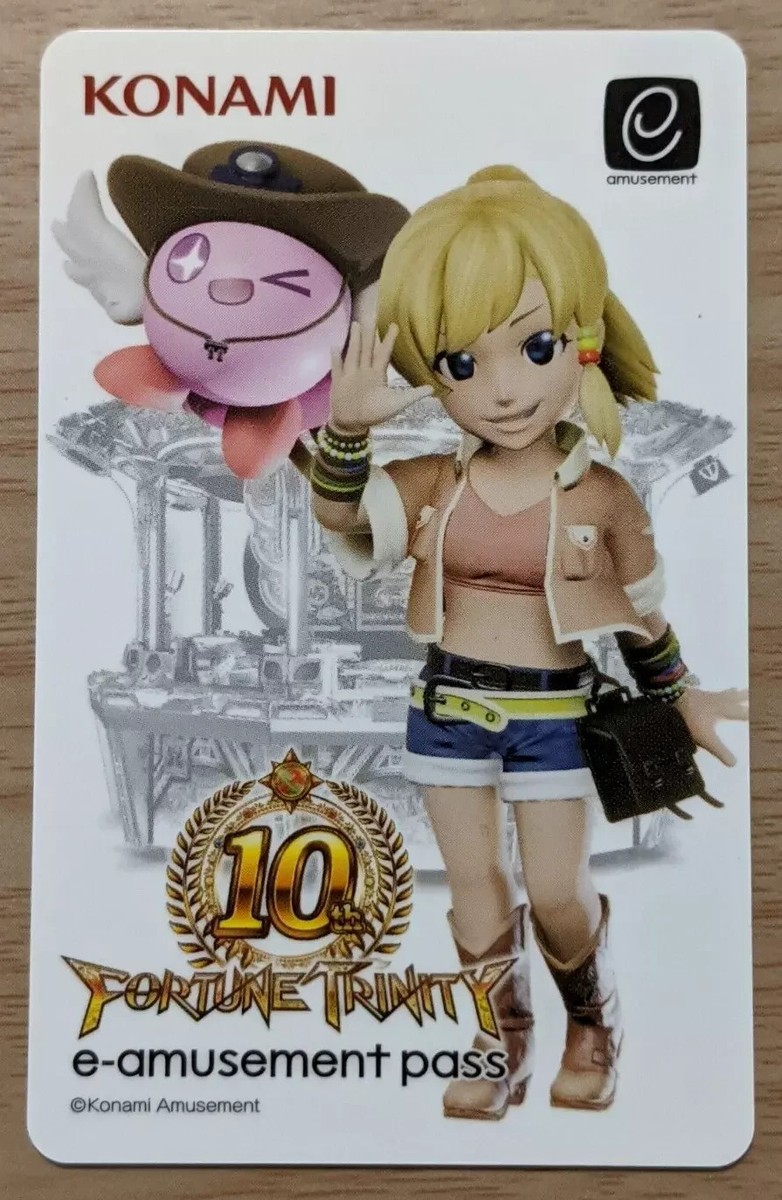 その他 e-amusement pass FORTUNE TRINITY Konami e-AMUSEMENT PASS Card FORTUNE TRINITY Amusement IC | eBay