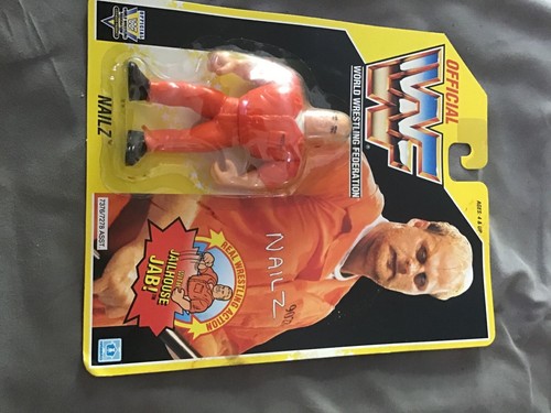 Hasbro Nailz Figure Figure 1993 Yellow card WWF WW...
