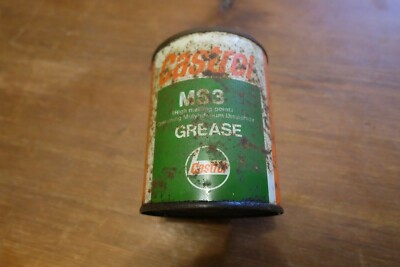 Vintage Castrol MS3 Fett 1lb Dose gebraucht