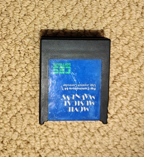 Movie Musical Madness cartridge for the Commodore 64 C64! Tested, works great! - Picture 2 of 4