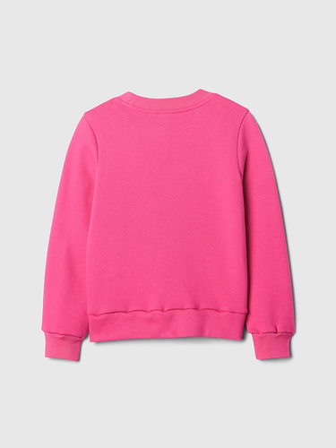 Gap Kids happy pink Logo Sweatshirt, Size M (8), MSRP $ 29.99 - Picture 2 of 3