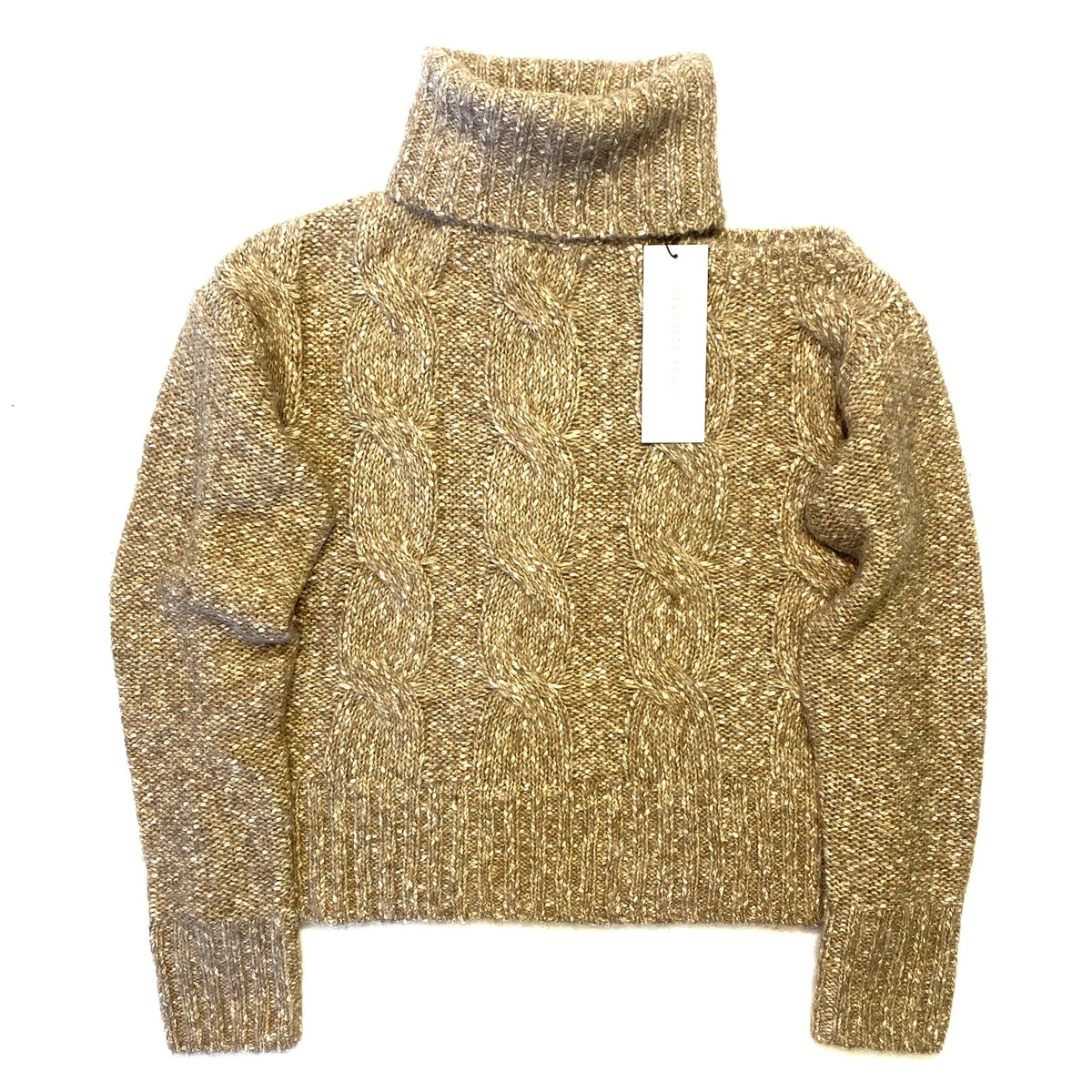 Women's gold mock clearance turtleneck