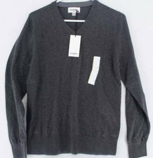 Goodfellow And Co Sweater Men  s Size Small Gray Long Sleeve V Neck Pullover