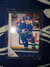 20-21 UD Extended Hockey Tribute Retro Rookie T-79 Nils Hoglander