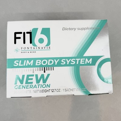 FONTAINAVIE USA Fit6 Slim Body System New Sealed Box 30 Day Supply FM World