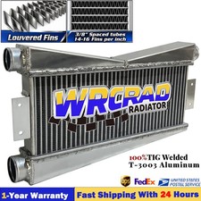 Aluminum Treadstone Trtt9 Intercooler Twin Turbo Intercooler 1950 Cfm Flow Rate