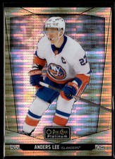 2024-25 O-Pee-Chee Platinum Seismic Gold Anders Lee 35/50 New York Islanders #47
