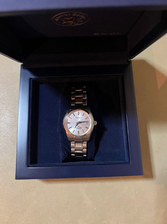 Used Running Grand Seiko SBGR051 Mens 37mm Stainless Steel Automatic Japan F/S