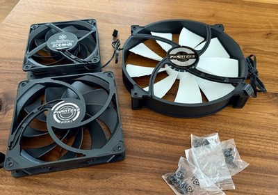 Phanteks Lüfterset 20cm + 14cm für Enthoo Pro / Luxe, PH-F200SP und PF-F140M25