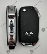 NEW! OEM GENUINE KIA Soul 2019 - 22 Flip key remote fob SY5SKRGE04 / 95430-K0000
