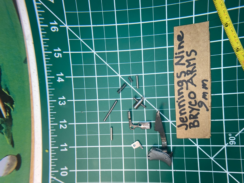 Jennings Nine, BRYCO ARMS 9MM, Cam, shear,pins&spring. trigger, | eBay