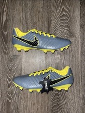 Nike Tiempo Legend 7 Pro FG K Leather Soccer Cleats Grey AH7241-070 Size: 8.5