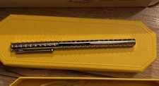 Image of Swarovski Millenia Silver Classic Ballpoint Pen Brand New 5627171