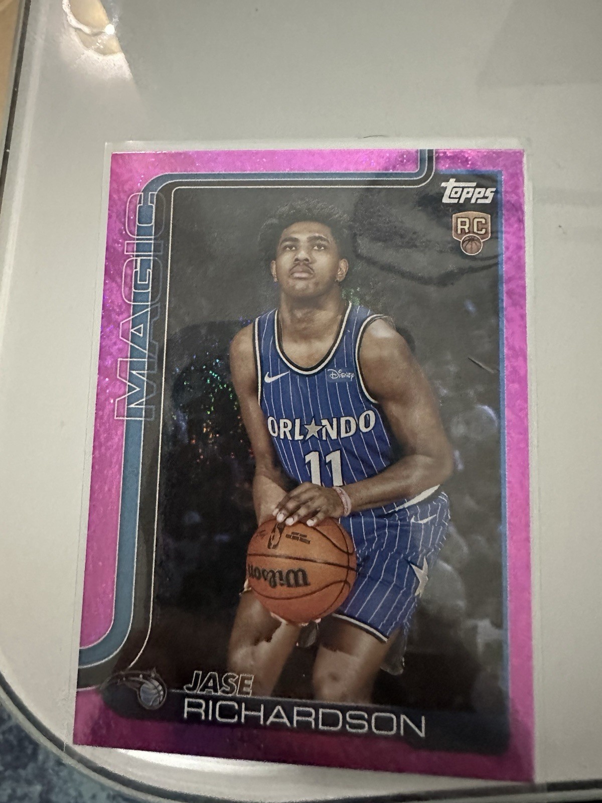 2025-26 Topps - Jase Richardson #225 Pink Holo Foil (RC)