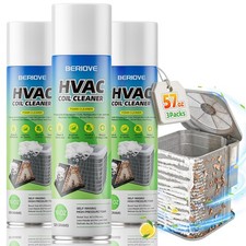 BERIOVE BERlOVE Foaming AC Coil Cleaner 57oz For Evaporators  Condensers 1