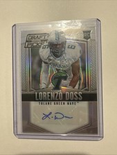 2015 Panini Prizm Draft Picks Lorenzo Doss #213 Silver Prizm Autographs AU, RC