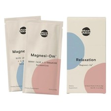 Moon Juice Magnesi-Om Berry Blue Lemon Sticks (14) - Brain, Sleep, Relaxation Su