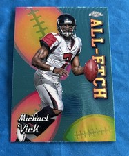 2024 Topps Chrome Football All-Etch Michael Vick #CAE-MV Atlanta Falcons
