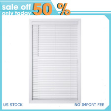 Better Homes Gardens 2" Cordless Faux Wood Horizontal Blinds, 47" W x 64" L