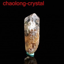 6Ct TOP Grade Natural Rutile Flowers & Phantom Crystal Quartz Reiki Specimen