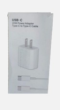 20W USB C to Type C Fast Charger 6ft For Iphone and Android