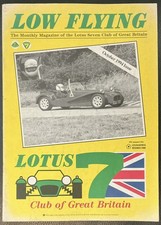 LOTUS 7 & CATERHAM SEVEN Enthusiasts Magazine LOW FLYING - OCTOBER 1994  Edition