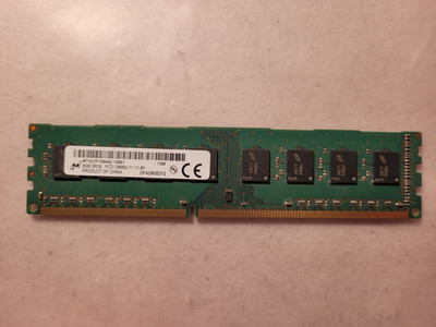 Micron 8GB PC3-12800 DDR3 1600MHz  DDR3-12800 2Rx8 1.5V Desktop Memory Ram