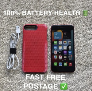 Apple iPhone 8 Plus 64GB | Product RED | Entsperrt | 100% Batteriezustand ✅📮