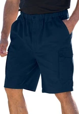 Boulder Creek by KingSize Men's Big & Tall Renegade 9" Full Elastic Waist Cargo