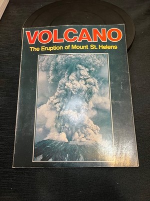 Volcano The Eruption of Mount St. Helens - Washington State History 1980 Book