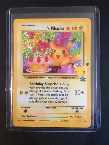 __________'s Pikachu [Celebrations: 25th Anniversary - Classic Collection]