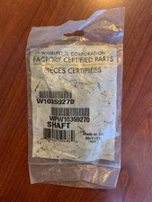 New Genuine OEM Whirlpool Dryer Drum Support Roller Shaft WPW10359269 W10359269