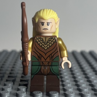 LEGO LORD OF THE RINGS HOBBIT Legolas Greenleaf Minifigure Lor035 - 2X