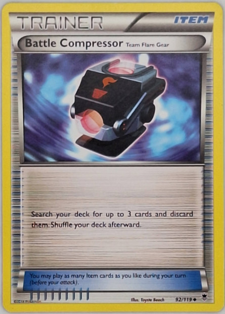 Battle Compressor - 92/119 - Pokemon - XY Phantom Forces - NM/M