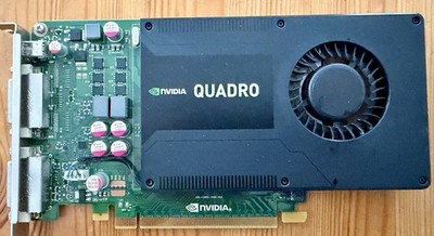Nvidia PNY Quadro K2000D | 2GB GDDR5 Grafikkarte | 2x DVI 1x Mini DisplayPort