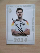 Leon Goretzka autograph signed TC Topps DFB team set 2024 base