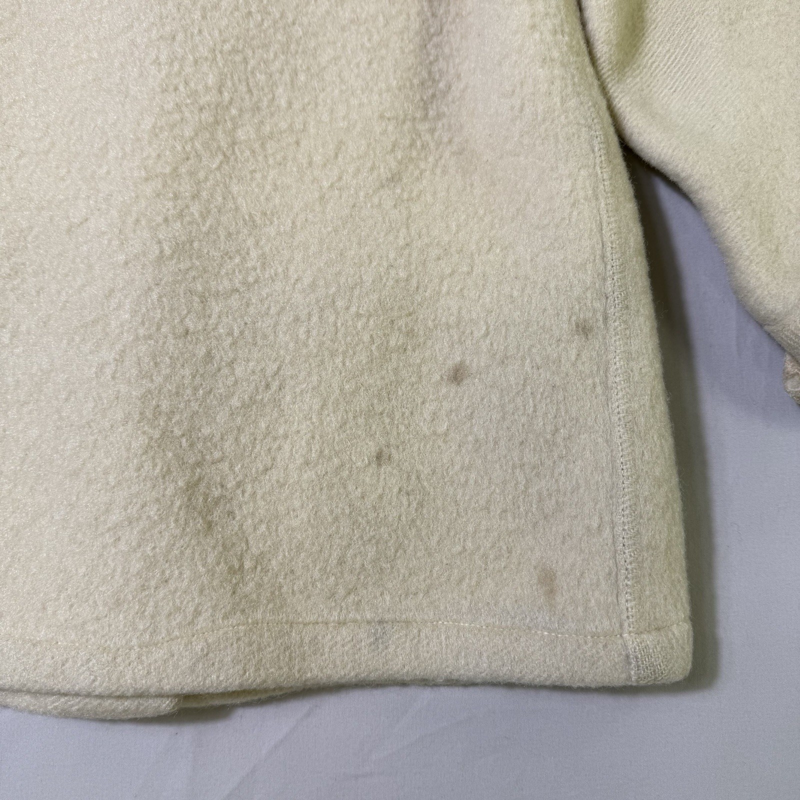 VTG Hudson's Bay Co Wool Point Blanket Jacket Coat Rainbow Stripes 50s 60s