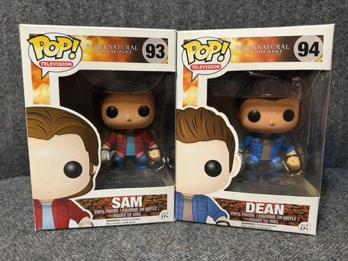 Funko Pop! Television #93 & #94 Sam Winchester & Dean Winchester Supernatural