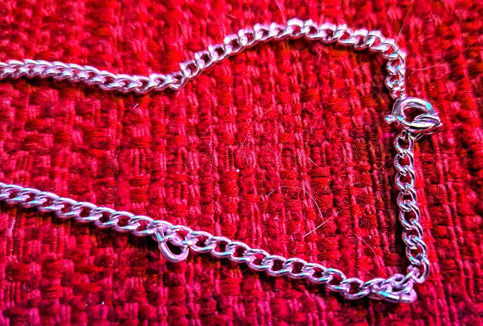 Authentic Eisenberg Crystal Solitaire Pendant - image 4