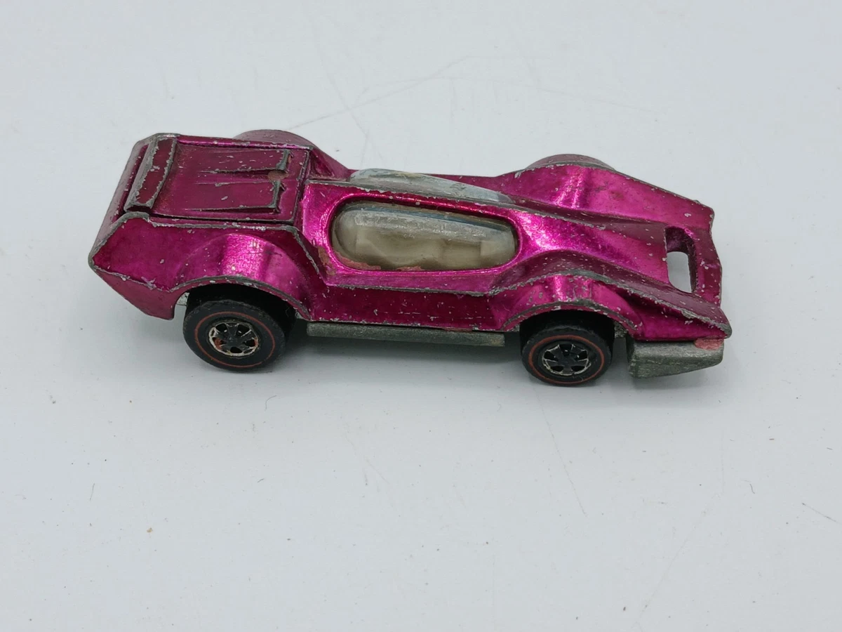 Hot Wheels Pink 1:64 Scale Vintage Manufacture Diecast Cars