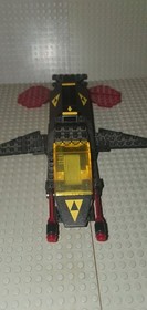1987 LEGO Classic Space Spaceship Blacktron 1 6894 Invader NO Figure BA!!