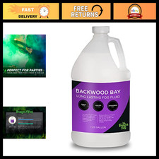 High-Density Fog Fluid - 1 Gallon, Long-Lasting Fog Juice for Water-Based Machin