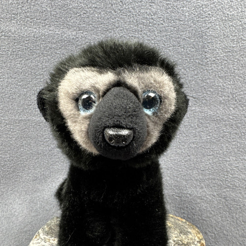Peluche Adventure Planet Lémur Negro Ojos Azules - Imagen 1 de 10