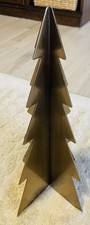 Rare Studio Mcgee Target Decor 14 Gold Christmas Metal Tree Threshold