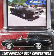 Greenlight 67 1967 Pontiac GTO Convertible Speed American Muscle Collectible Car